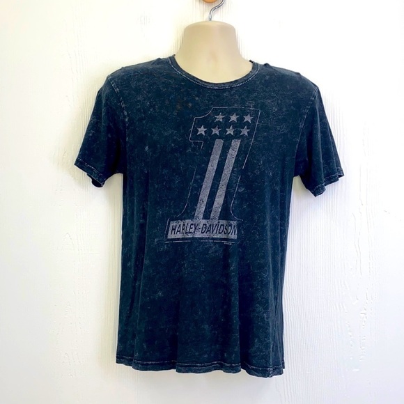 Harley Davidson - Gray Tye Died Space Coast , Palm Bay Florida Shirt Small - Picture 1 of 13